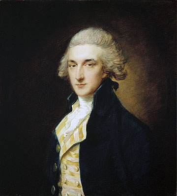 Sir John Edward Swinburne, 1785 | Gainsborough | Giclée Canvas Print