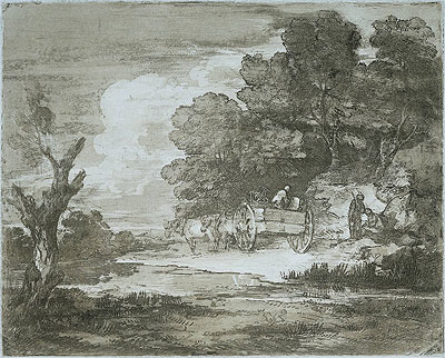 Landscape, 1780 | Gainsborough | Giclée Papier-Kunstdruck