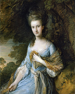 Portrait of Miss Sarah Buxton, c.1776/77 | Gainsborough | Giclée Canvas Print