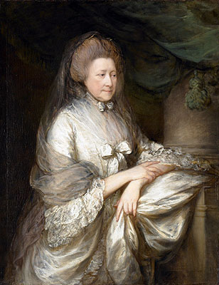 Viscountess Folkestone, c.1778 | Gainsborough | Giclée Leinwand Kunstdruck