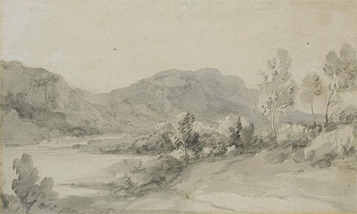 A View in the Lake District, n.d. | Gainsborough | Giclée Paper Art Print