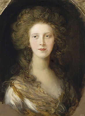 Charlotte, Princess Royal, 1782 | Gainsborough | Giclée Canvas Print