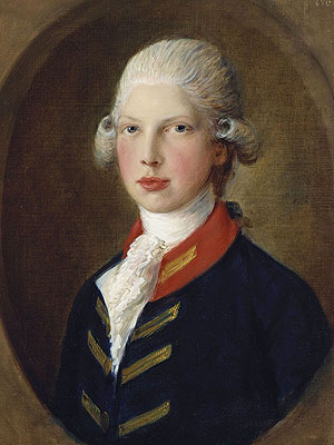Prince Edward, later Duke of Clarence, 1782 | Gainsborough | Giclée Leinwand Kunstdruck