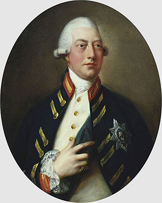 George III, c.1781 | Gainsborough | Giclée Canvas Print
