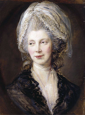 Queen Charlotte, 1782 | Gainsborough | Giclée Canvas Print