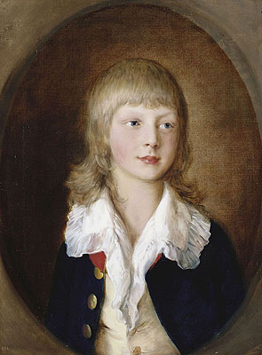 Prince Adolphus, later Duke of Cambridge, 1782 | Gainsborough | Giclée Leinwand Kunstdruck