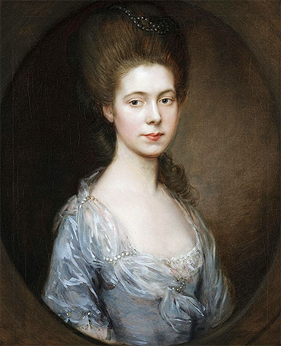 Mrs. George Oswald, c.1770/74 | Gainsborough | Giclée Canvas Print