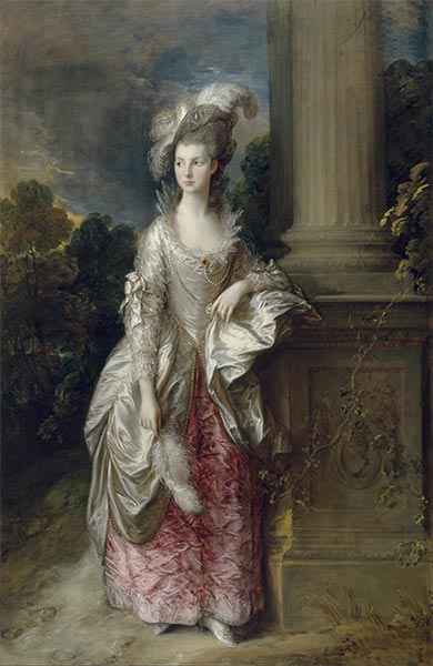 The Honourable Mrs Graham, c.1775/77 | Gainsborough | Giclée Canvas Print