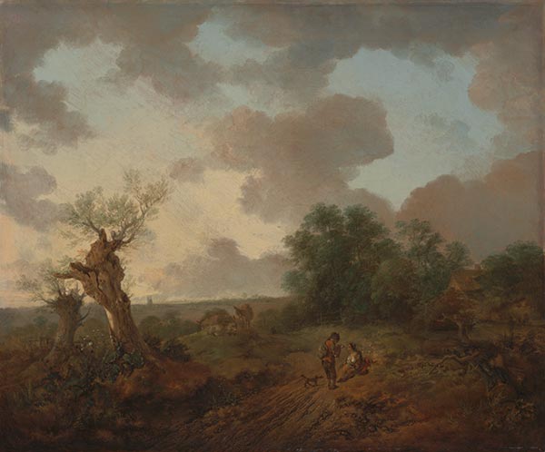 Suffolk Landscape, c.1755 | Gainsborough | Giclée Canvas Print