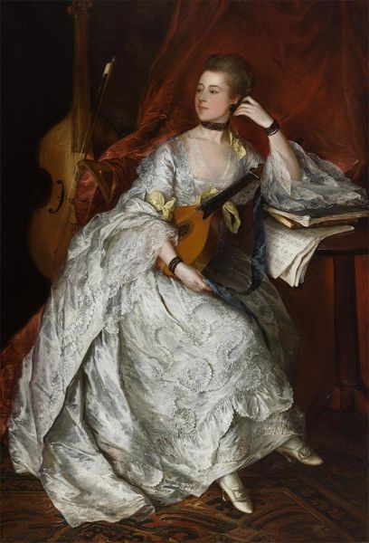 Ann Ford (later Mrs. Philip Thicknesse), 1760 | Gainsborough | Giclée Canvas Print