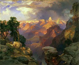 Grand Canyon with Rainbow | Thomas Moran | Painting Reproduction