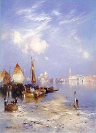 A View of Venice | Thomas Moran | Gemälde Reproduktion
