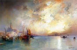 Blick auf Venedig | Thomas Moran | Gemälde Reproduktion