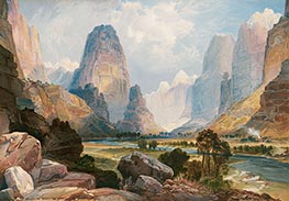 Valley of Babbling Waters | Thomas Moran | Gemälde Reproduktion