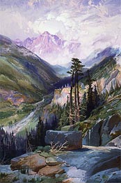The Mountain of the Holy Cross, Colorado | Thomas Moran | Gemälde Reproduktion