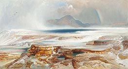 Thomas Moran | Hot Springs of the Yellowstone | Giclée Canvas Print