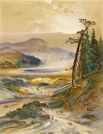 Excelsior Geyser, Yellowstone Park | Thomas Moran | Painting Reproduction