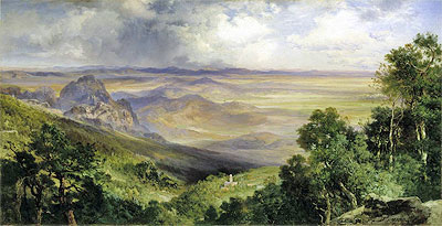 Valley of Cuernavaca, 1903 | Thomas Moran | Giclée Leinwand Kunstdruck