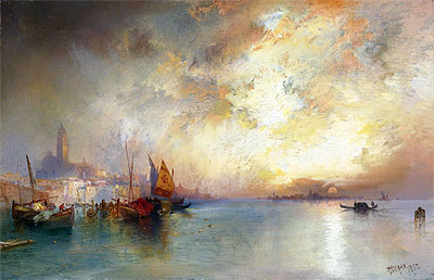 View of Venice, 1897 | Thomas Moran | Giclée Canvas Print