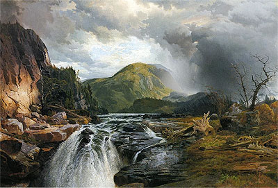 The Wilds of Lake Superior, 1864 | Thomas Moran | Giclée Leinwand Kunstdruck