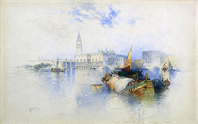 Basin of San Marco, 1897 | Thomas Moran | Giclée Papier-Kunstdruck