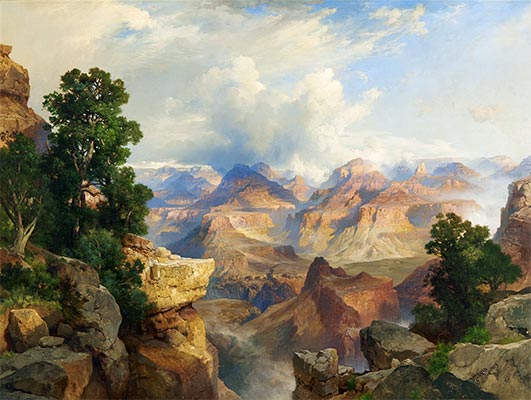Der Grand Canyon, 1913 | Thomas Moran | Giclée Leinwand Kunstdruck