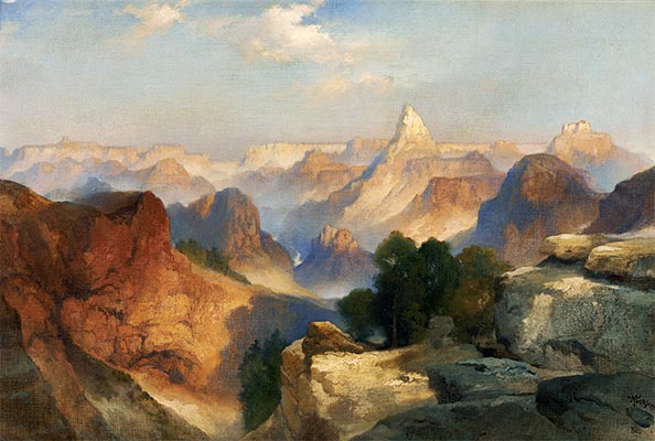 Grand Canyon, 1920 | Thomas Moran | Giclée Leinwand Kunstdruck