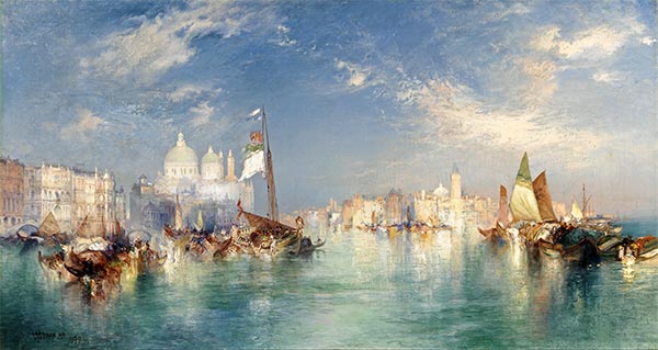 Thomas Moran | Venice, 1898 | Giclée Canvas Print