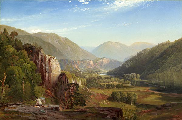 Die Juniata, Abend, 1864 | Thomas Moran