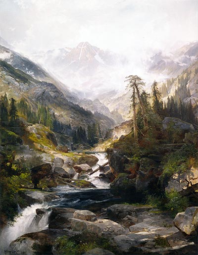 Der Berg des Heiligen Kreuzes, 1875 | Thomas Moran