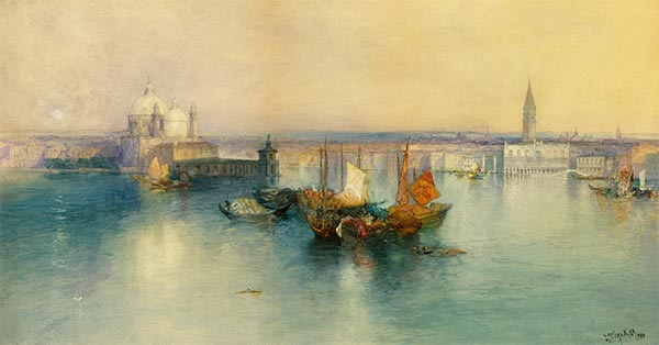 Venice from the Tower of San Giorgio, 1900 | Thomas Moran | Giclée Paper Art Print
