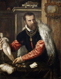 Titian | Portrait of Jacopo Strada | Giclée Canvas Print