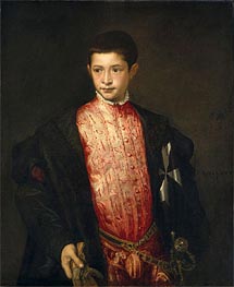 Ranuccio Farnese | Titian | Painting Reproduction