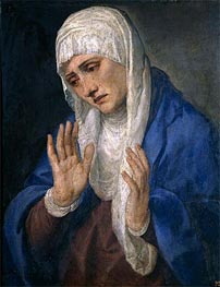 Mater Dolorosa, 1555 by Titian | Canvas Print