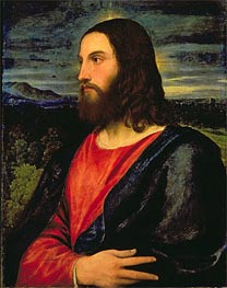 Christ the Redeemer, c.1532/34 von Titian | Leinwand Kunstdruck