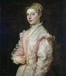 Porträt von Lavinia Vecellio | Titian | Gemälde Reproduktion