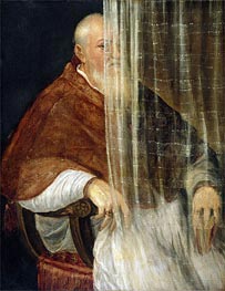 Portrait of Cardinal Filippo Archinto, 1558 von Titian | Leinwand Kunstdruck