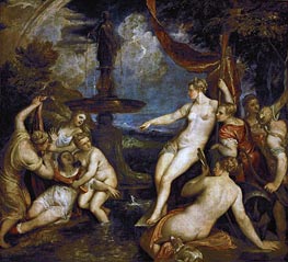 Diana and Callisto, 1568 by Titian | Art Print