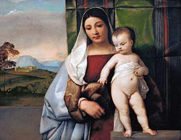 The Gypsy Madonna | Titian | Painting Reproduction