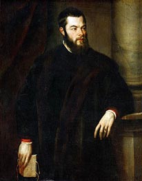 Benedetto Varchi, c.1540 by Titian | Canvas Print