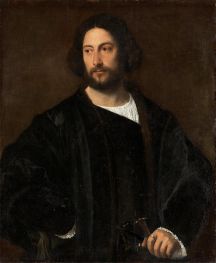 Portrait of a Young Man, c.1520 by Titian | Art Print