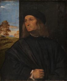 Portrait of the Venetian Painter Giovanni Bellini | Titian | Painting Reproduction