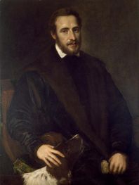 Possible Portrait of Jan van Haanen | Titian | Painting Reproduction