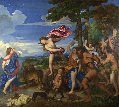 Bacchus and Ariadne, c.1520/23 | Titian | Giclée Leinwand Kunstdruck