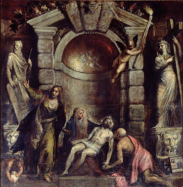 Pieta, c.1575/76 | Titian | Giclée Canvas Print