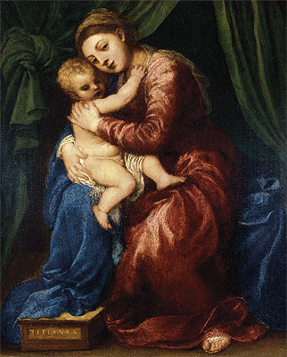 Madonna and Child, c.1540 | Titian | Giclée Canvas Print