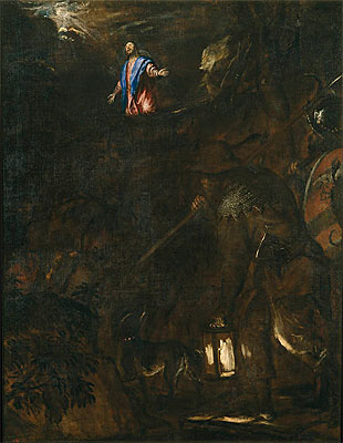 Todesangst im Garten, 1562 | Titian | Giclée Leinwand Kunstdruck