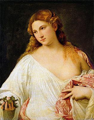 Flora, c.1515/20 | Titian | Giclée Canvas Print