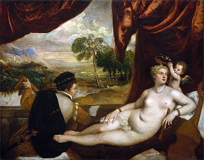 Venus and the Lute Player, c.1565/70 | Titian