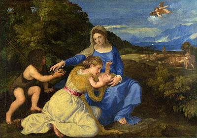 The Aldobrandini Madonna, c.1532 | Titian | Giclée Canvas Print